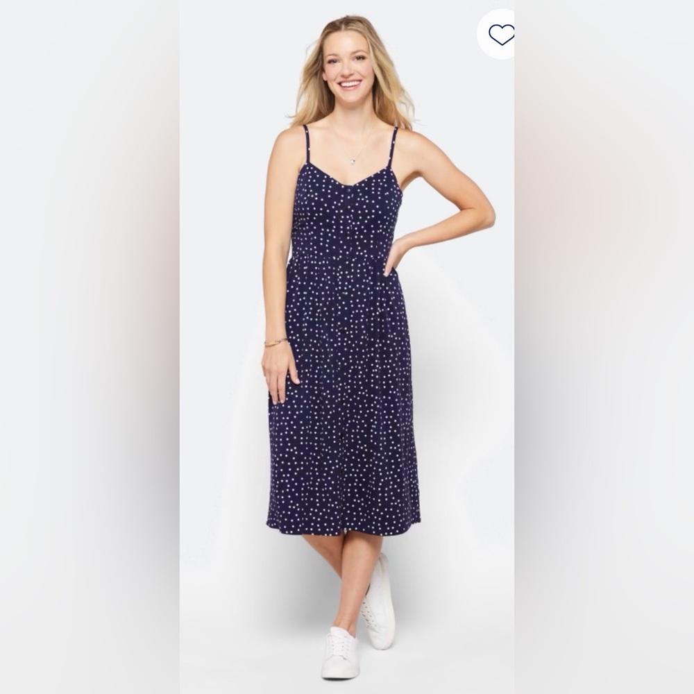 41 Hawthorn Beatriz Button Down Smocked back Midi